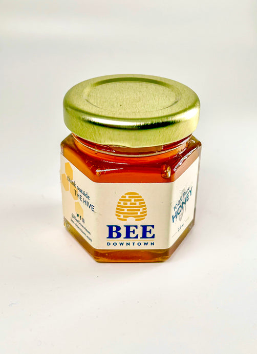 2.3oz Bee Downtown Honey