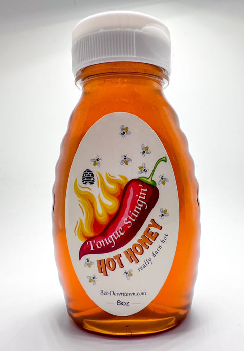 8oz Tongue Stingin' HOT Honey