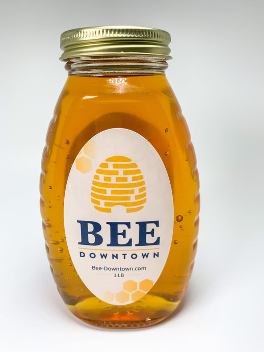 1lb Bee Downtown Honey