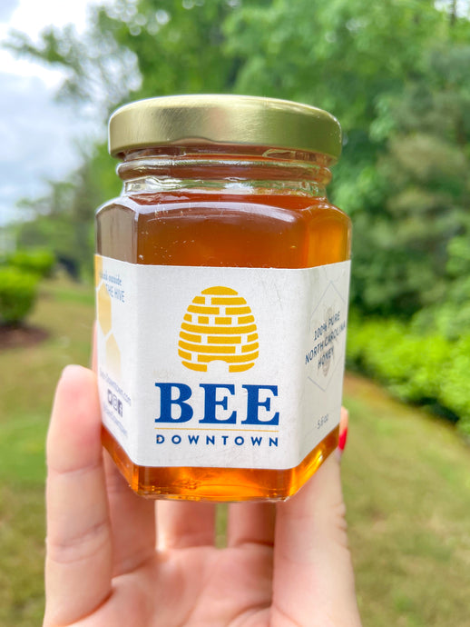 5.6oz Bee Downtown Honey
