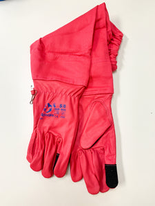 Pink Touch Screen Beekeeping Gloves