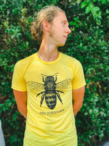 Unisex Bee Tee—Yellow